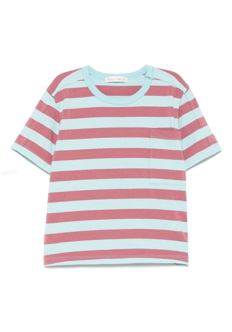 T-shirt a righe ZHOE & TOBIAH KIDS | JCS6MSKY/MAUVE